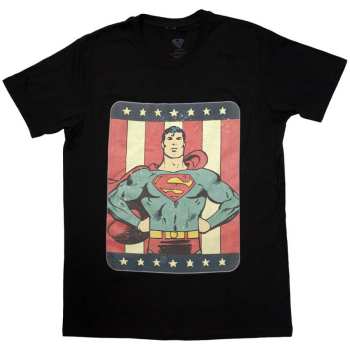 Merch Dc Comics: T-shirt Superman Stripes