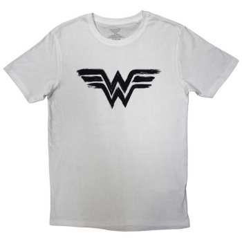 Marchandises Dc Comics: Dc Comics Unisex T-shirt: Wonder Woman - Black Paint Logo (small) S