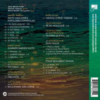 CD Manuel de Falla: Costas: Works For Guitar And Flute