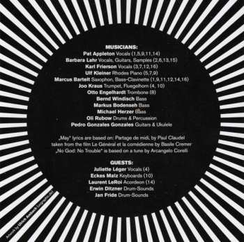 CD De-Phazz: Black White Mono