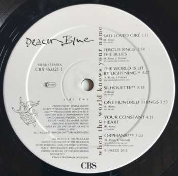 LP Deacon Blue: When The World Knows Your Name