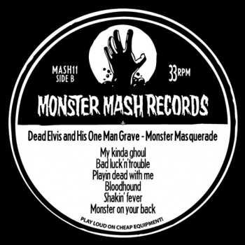 LP Dead Elvis & His One Man Grave: Monster Masquerade LTD | NUM