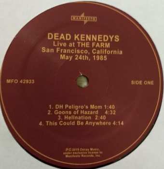 4LP/Coffret Dead Kennedys: DK 40