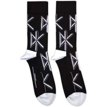 Merch Dead Kennedys: Chaussettes à la cheville Dk Logo Dead Kennedys Repeat