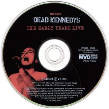 DVD Dead Kennedys: The Early Years Live