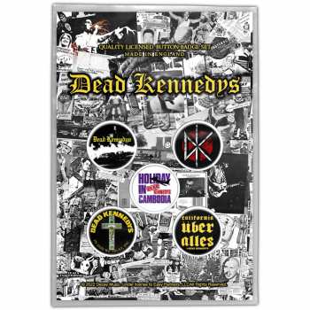 Merch Dead Kennedys: Ensemble de plaques Fresh Fruit