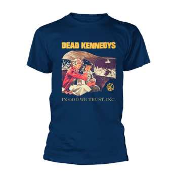Merch Dead Kennedys: T-shirt In God We Trust (navy)