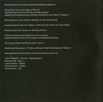 CD Dead Letter Circus: Aesthesis