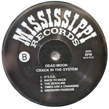 LP Dead Moon: Crack In The System
