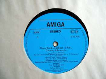 LP Dean Reed: Dean Reed Singt Rock'n' Roll, Country & Romantic