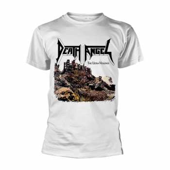 Merch Death Angel: T-shirt The Ultra-violence (white)