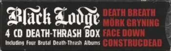4CD/DVD/Coffret Mörk Gryning: 4 CD Death-Thrash Box