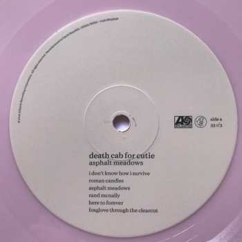 LP Death Cab For Cutie: Asphalt Meadows LTD | CLR