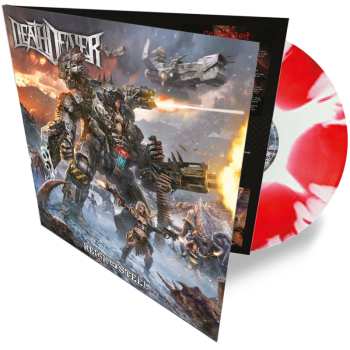 LP Death Dealer: Reign Of Steel (red White Sunburst Vinyl)