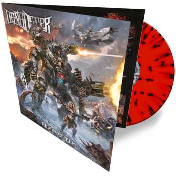 LP Death Dealer: Reign Of Steel (red Clear Splatter Vinyl)