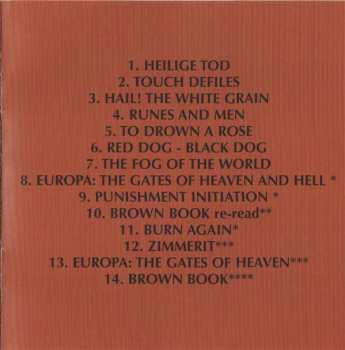 CD Death In June: Braun Buch Zwei