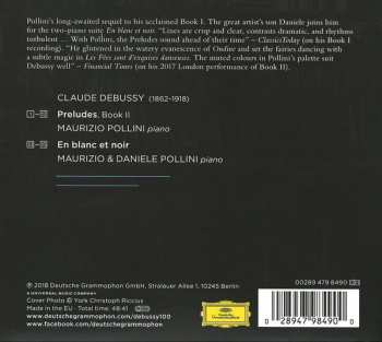 CD Claude Debussy: Preludes II • En Blanc Et Noire