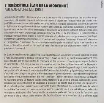 CD Claude Debussy: Quartets