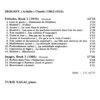 CD Claude Debussy: Préludes, Book 1 - Images, Book 1