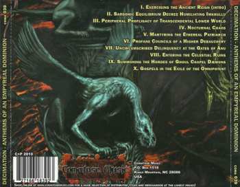 CD Decimation: Anthems Of An Empyreal Dominion