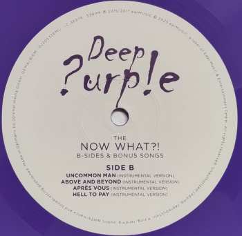 LP Deep Purple: The Now What ?! B-Sides & Bonus Songs CLR | LTD