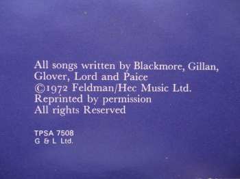 LP Deep Purple: Who Do We Think We Are