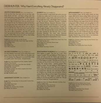LP Deerhunter: Why Hasn't Everything Already Disappeared? CLR