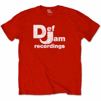 Merch Def Jam Recordings: T-shirt Classic Logo Def Jam Recordings