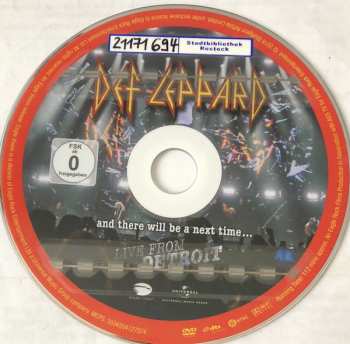 DVD Def Leppard: And There Will Be A Next Time... Live From Detroit