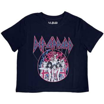 Merch Def Leppard: Femmes Crop Top Pyro Tour