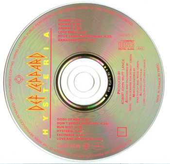 CD Def Leppard: Hysteria