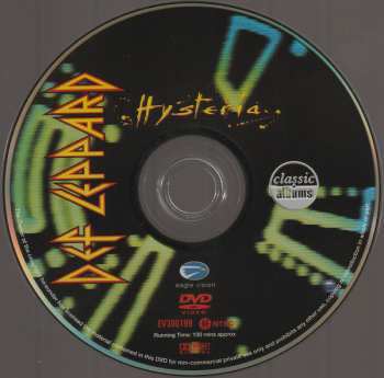 DVD Def Leppard: Hysteria