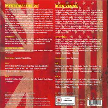 4CD/Coffret/2Blu-ray Def Leppard: London To Vegas DLX | LTD