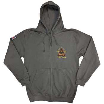 Merch Def Leppard: Sweatshirt avec fermeture éclair Logo Def Leppard Tour 2019