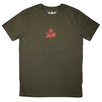Marchandises Def Leppard: Def Leppard Unisex T-shirt: Mini Target Logo (small) S