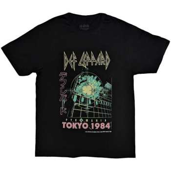 Marchandises Def Leppard: Def Leppard Unisex T-shirt: Tokyo (small) S