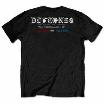 Marchandises Deftones: Tričko Static Skull  S