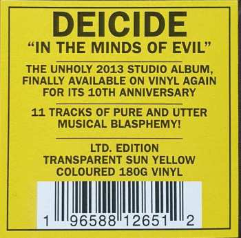 LP Deicide: In The Minds Of Evil LTD | CLR