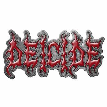 Merch Deicide: Plaque Logo Deicide 