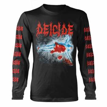 Merch Deicide: T-Shirt à manches longues Once Upon The Cross (black)