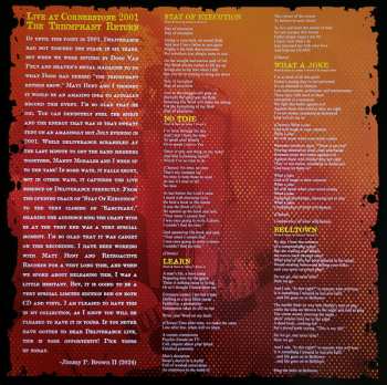 2LP Deliverance: Live At Cornerstone Fest 2001 (The Triumphant Return) CLR | LTD