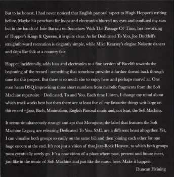 CD Delta Saxophone Quartet: Dedicated To You … But You Weren't Listening  