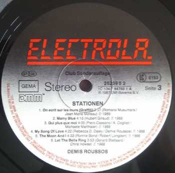 2LP Demis Roussos: Stationen