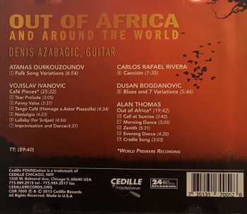 CD Denis Azabagic: Out Of Africa And Around The World