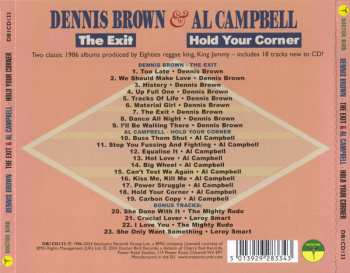 CD Al Campbell: The Exit / Hold Your Corner