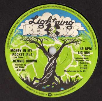 Album Dennis Brown: Money In My Pocket