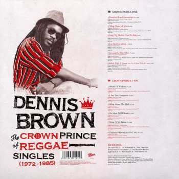 LP Dennis Brown: The Crown Prince Of Reggae: Singles (1972-1985)