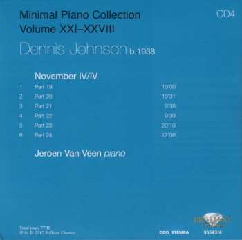 8CD/Coffret Terry Riley: Minimal Piano Collection Volume XXI-XXVIII