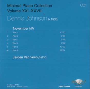 8CD/Coffret Terry Riley: Minimal Piano Collection Volume XXI-XXVIII