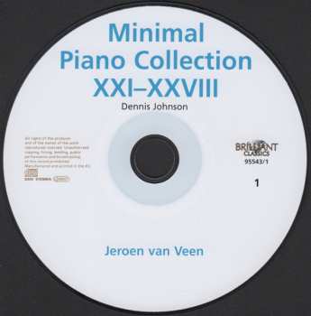 8CD/Coffret Terry Riley: Minimal Piano Collection Volume XXI-XXVIII